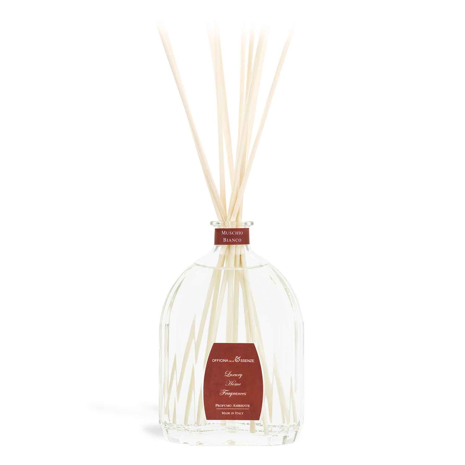 Muschio Bianco - Home fragrance diffuser with essential oils, 500 ml