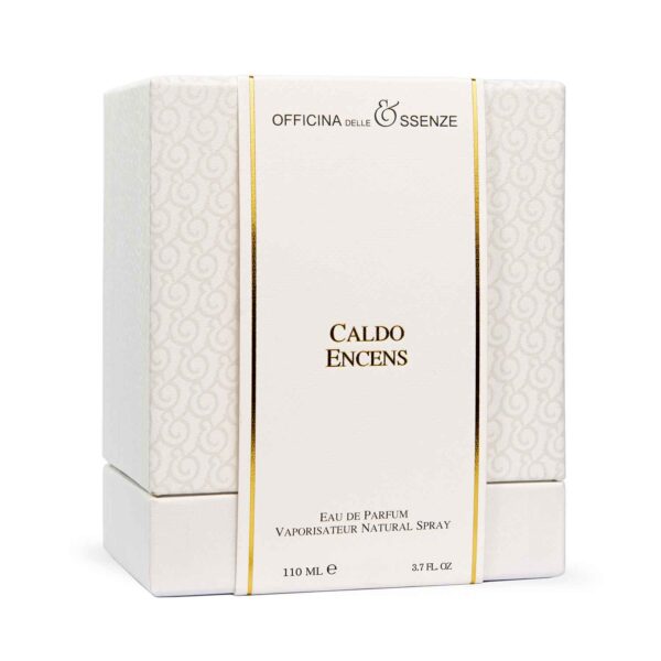 Scatola del profumo Caldo Encens di Officina delle Essenze
