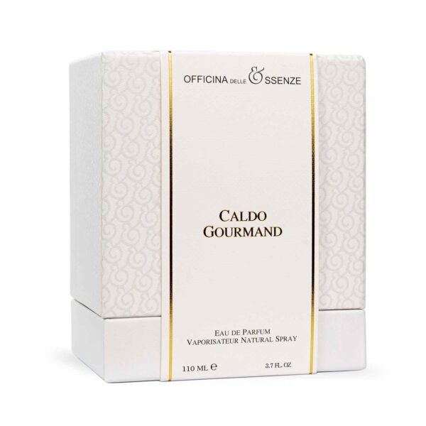 Scatola del profumo Caldo Gourmand di Officina delle Essenze