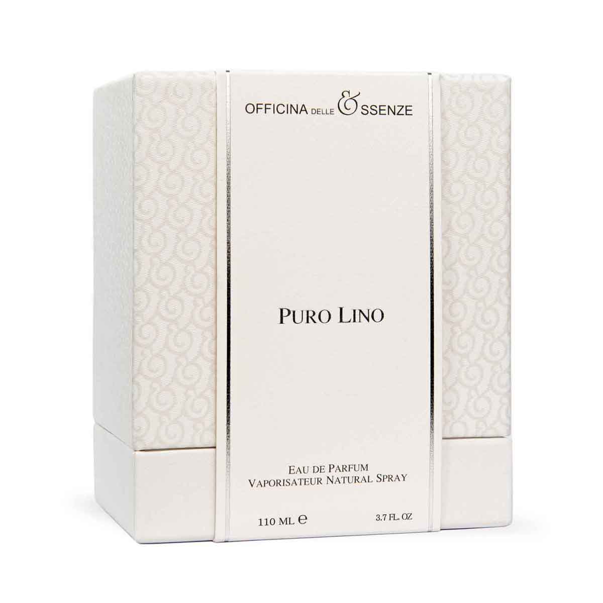 Eau de Parfum package Puro Lino