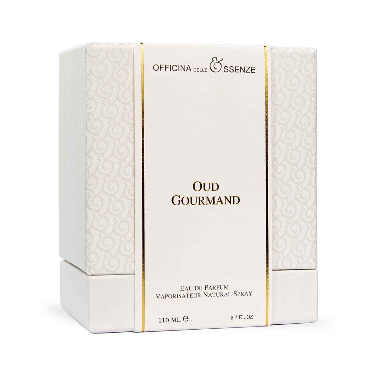 Scatola del profumo Oud Gourmand di Officina delle Essenze