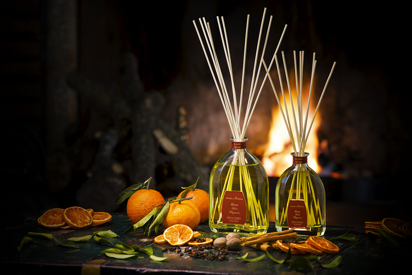 Scorze Spezie is the Christmas reed diffuser