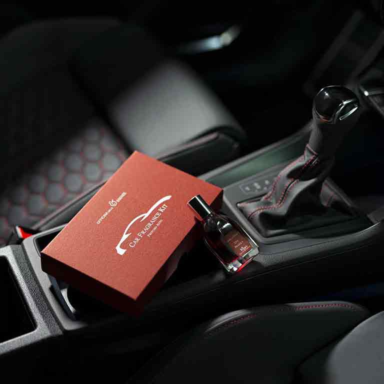 Car Fragrance Kit, best luxury car perfumes Made in Italy Officina