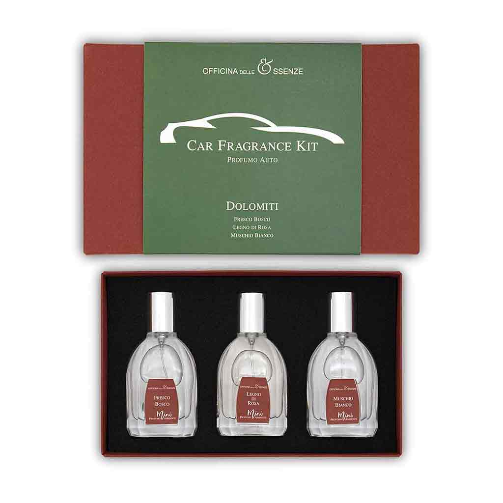 Dolomiti Car Fragrance Kit