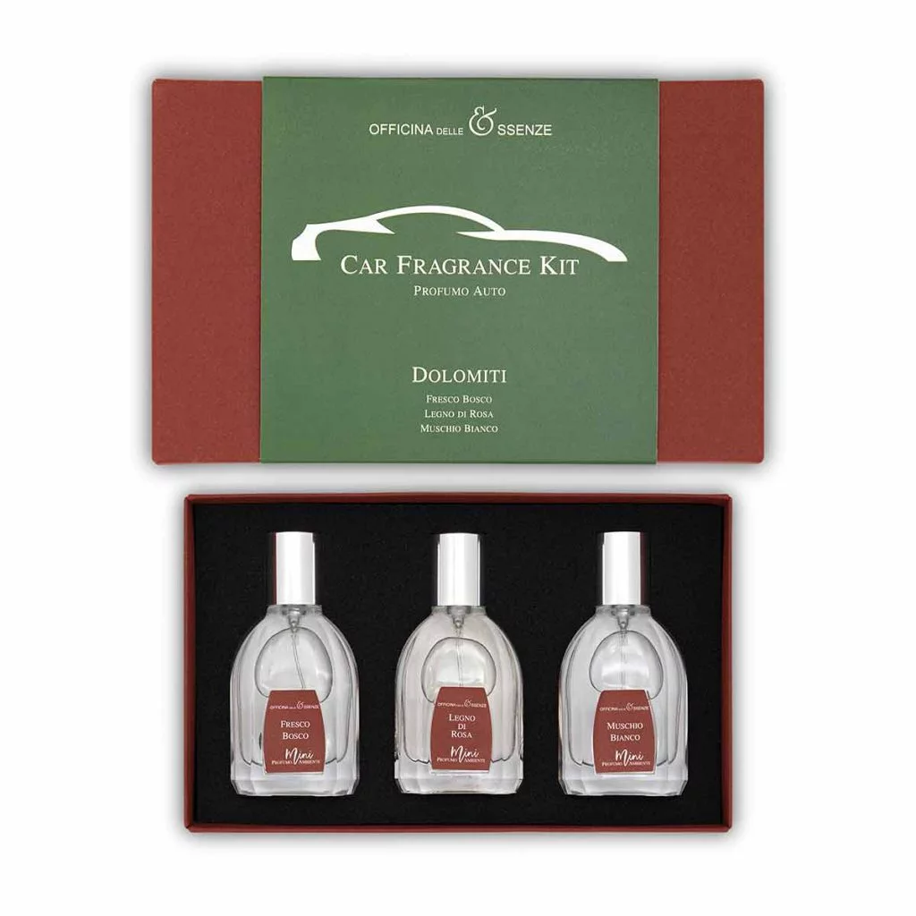 Dolomiti Car Fragrance Kit