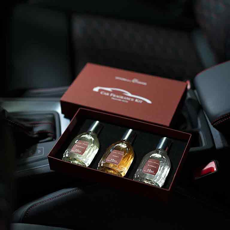 Car Fragrance Kit, best luxury car perfumes Made in Italy Officina